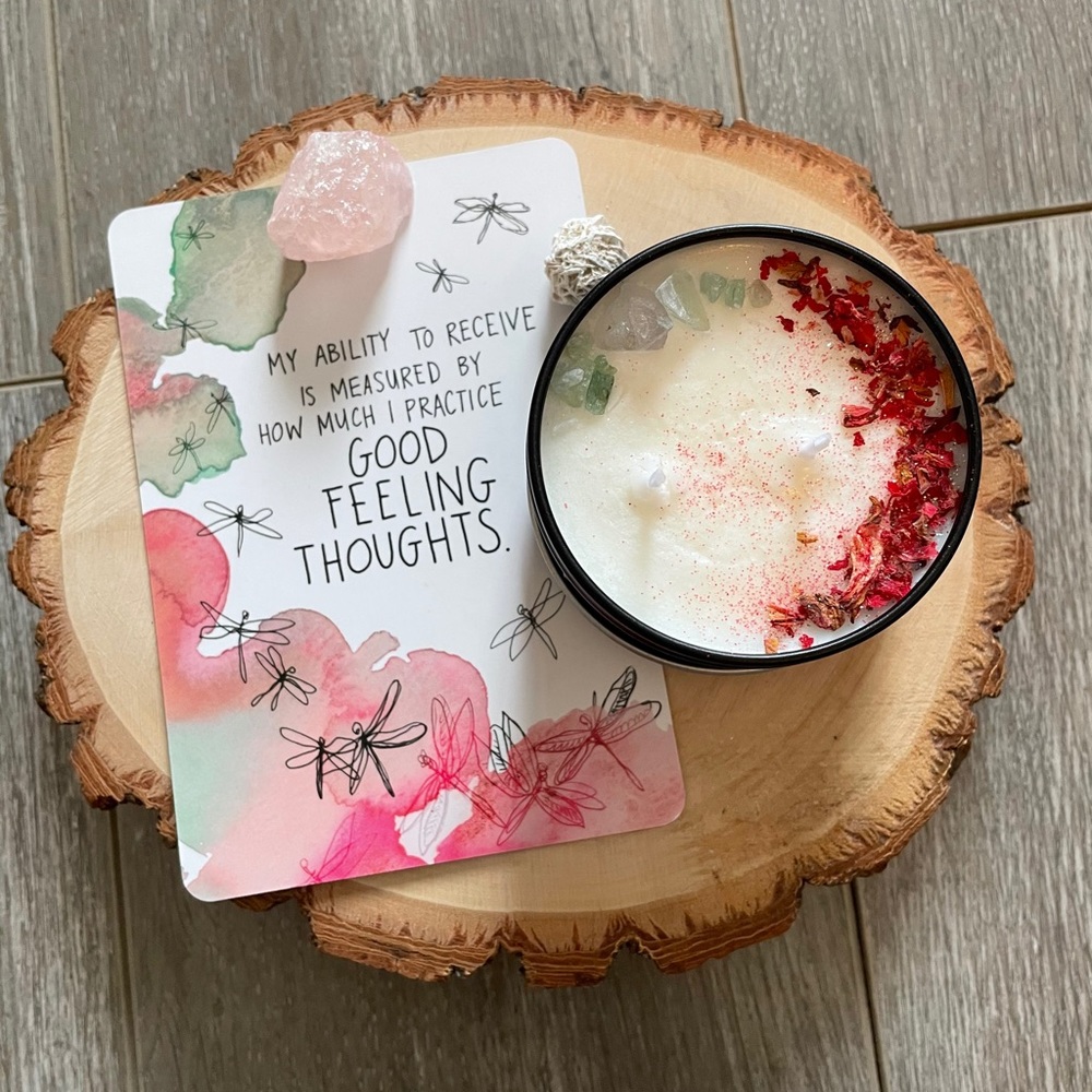 *Positivity Magic* Soy Wax Candle - Picture 2 of 6